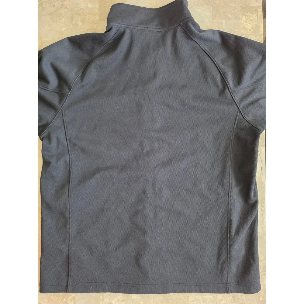 Helly Hansen Mens Black Full Zip Textured Knit Soft Shell‎ Performance Jacket